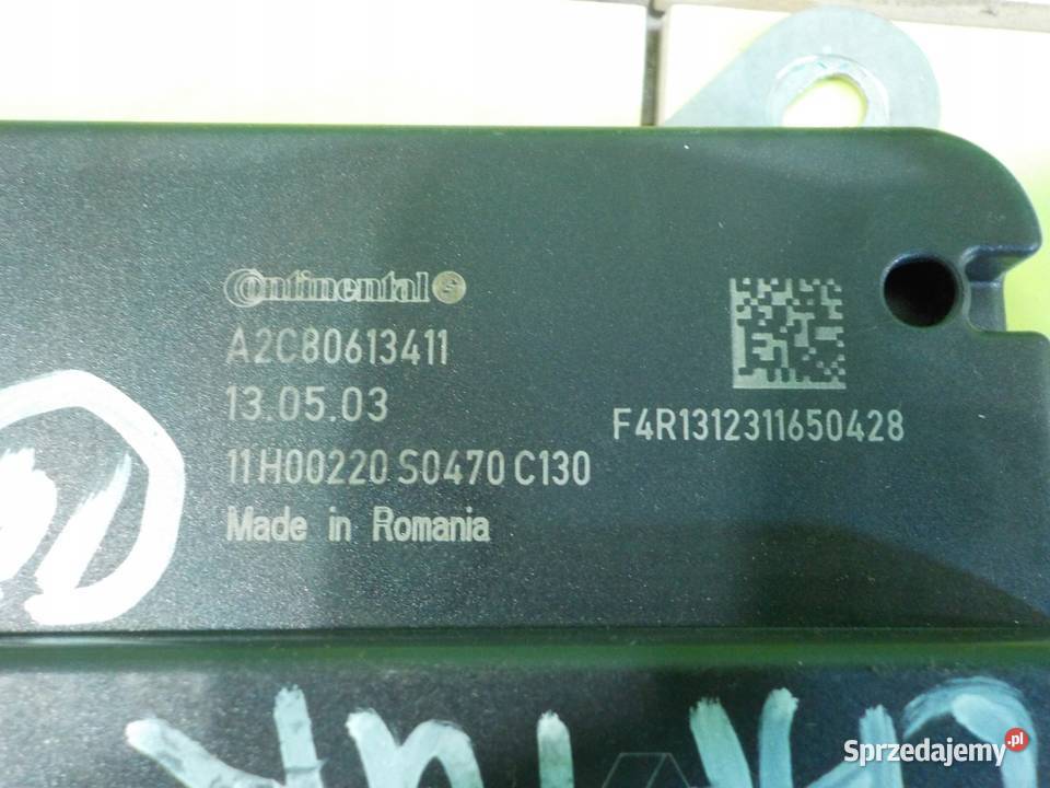 RENAULT CAPTUR I 09 TCE 13r 5D sterownik sensor Suków