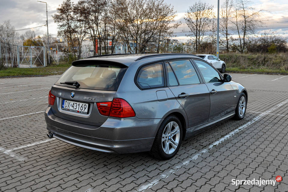 BMW Seria 3 320d 163 2011 r skóry Wrocław