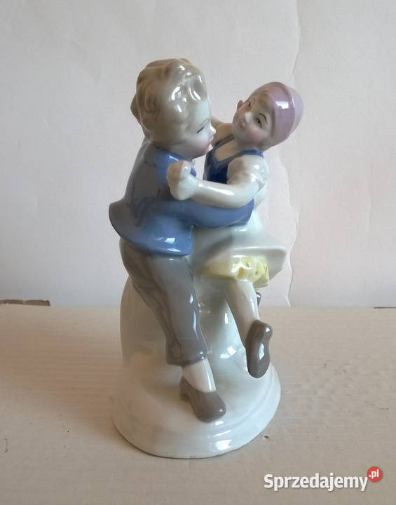 Figurka Porcelanowa Lippelsdorf GDR Porcelana Radom