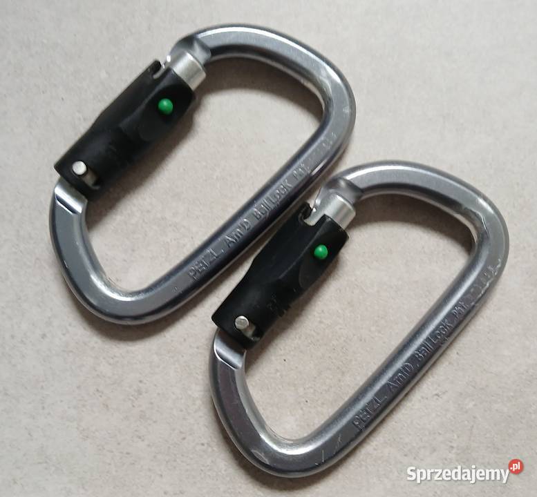 Karabinki wspinaczkowe Petzl AMD BallLock 2 sprzedam
