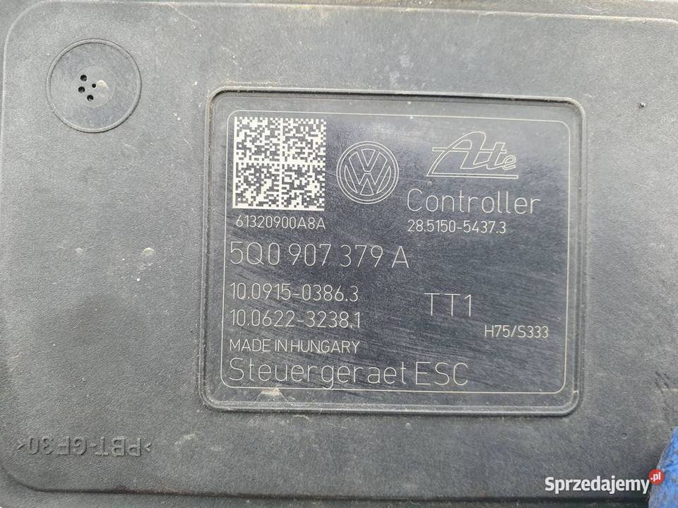 POMPA ABS HAMULCOWA SKODA OCTAVIA III 5Q0907379A kujawsko-pomorskie Lipno