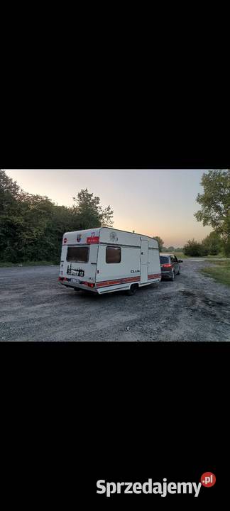Przyczepa kempingowa Brstner Club 3820 1987 Burstner dolnośląskie Głogów