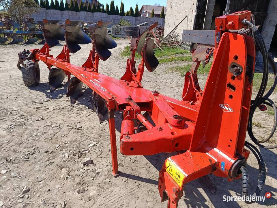 Pług 5 skibowy obrotowy kuhn multi master 122 pomorskie Skrzydłowo