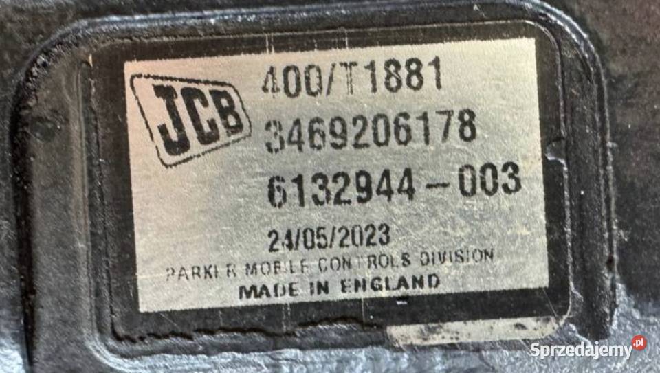 JCB 400T1881 Rozdzielacz hydrauliczny do JCB Poznań