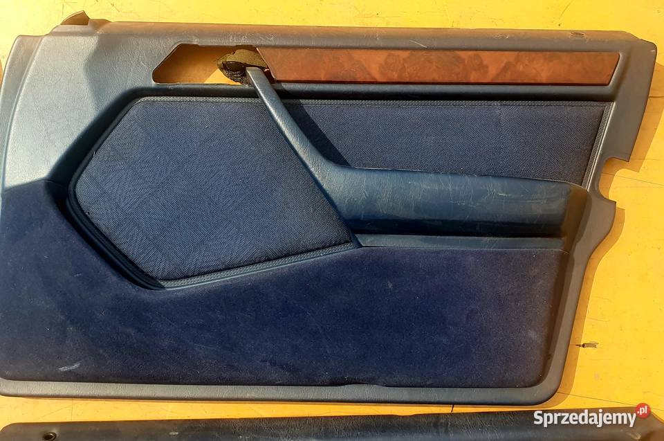 MERCEDES W124 BOCZKI DRZWI TAPICERKA CZARNA mazowieckie Radom