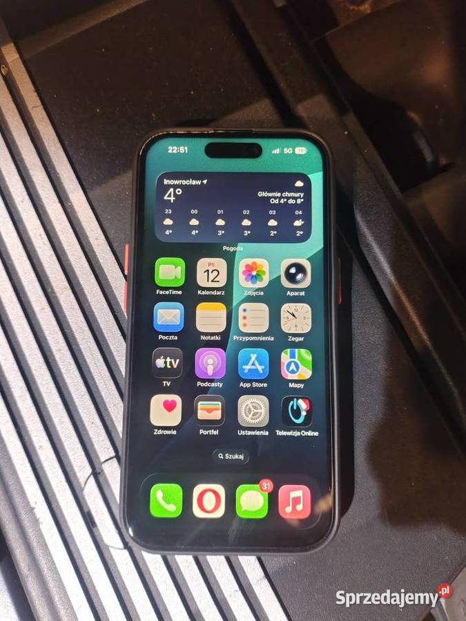 Apple iPhone 16 128GB komplet stan Inowrocław
