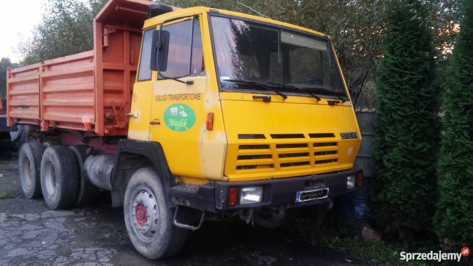 Steyr 1491 wywrotka 3 osiowa Nowy Sącz