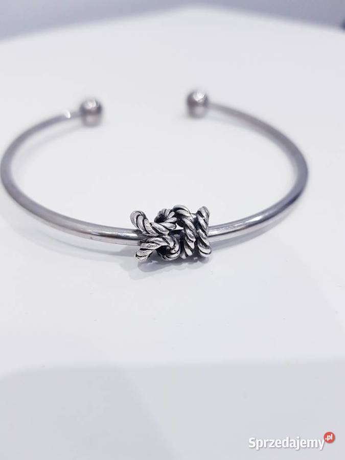 Srebrny włoski charms do bransoletek modułowych śląskie