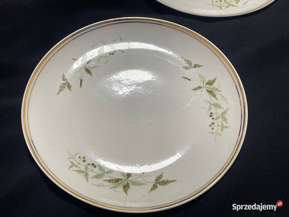 PRL stare talerze głęboki talerz Książ