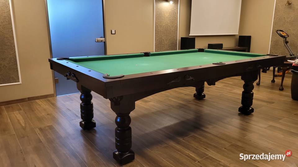 Luksusowy Stół Jadalny Bilardowy BOLO Drewno Krzyżowice