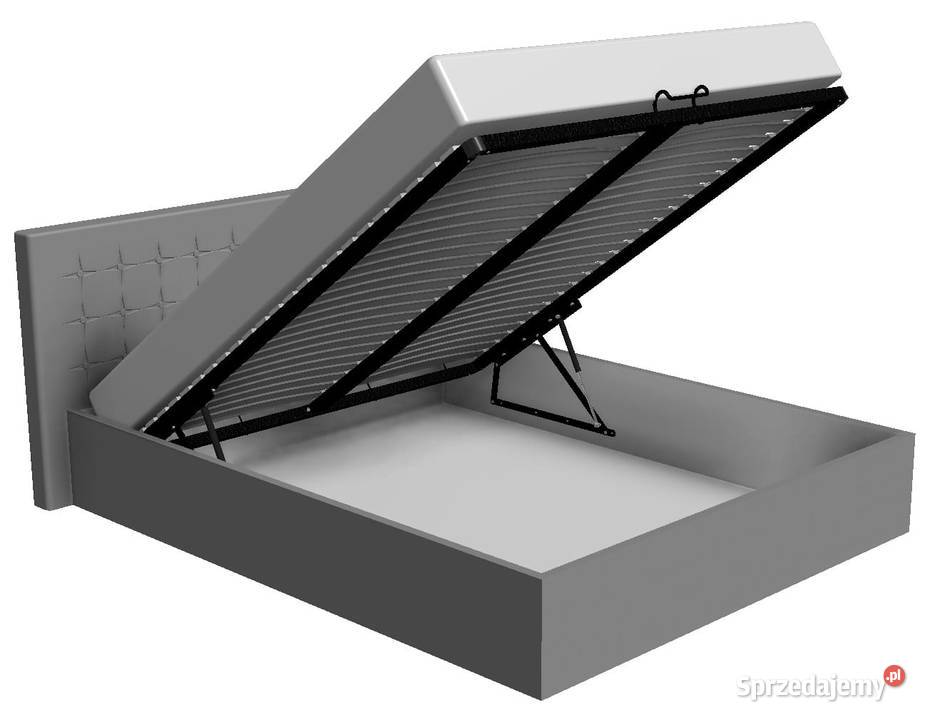 Metalowy stelaż 160x200 materac Chojnice