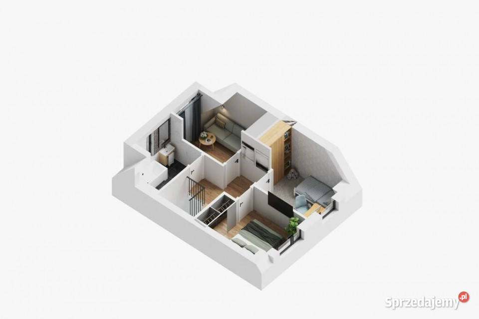 sprzedaży domu bliźniaka 75m2 Mierzyn