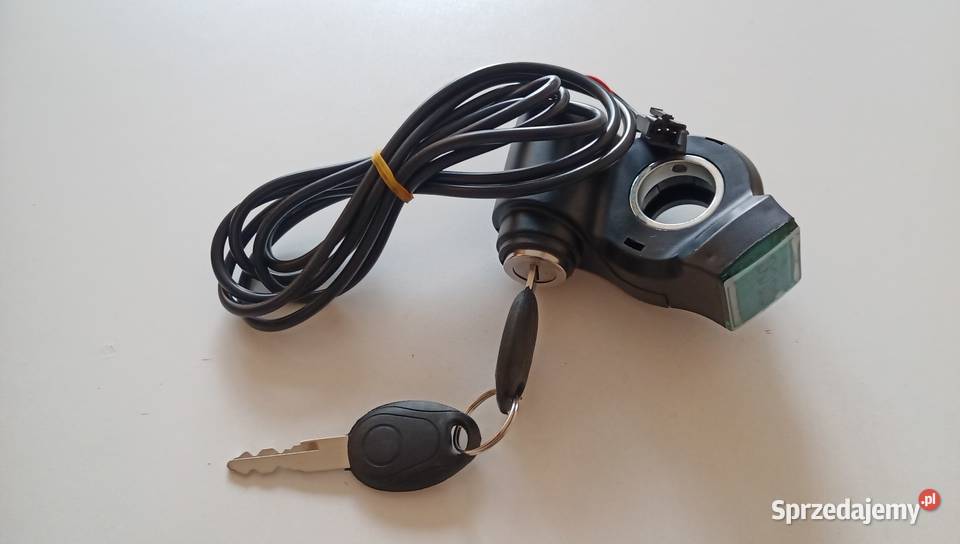 Woltomierz ze stacyjką kierownica 22mm hulajnoga Warszawa sprzedam