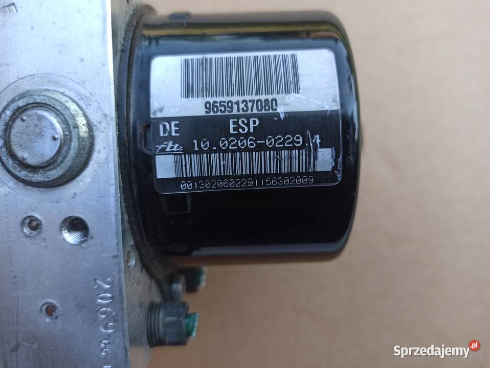 Peugeot 206 Pompa ABS ESP 9659137080 10096011573 Bolesławiec