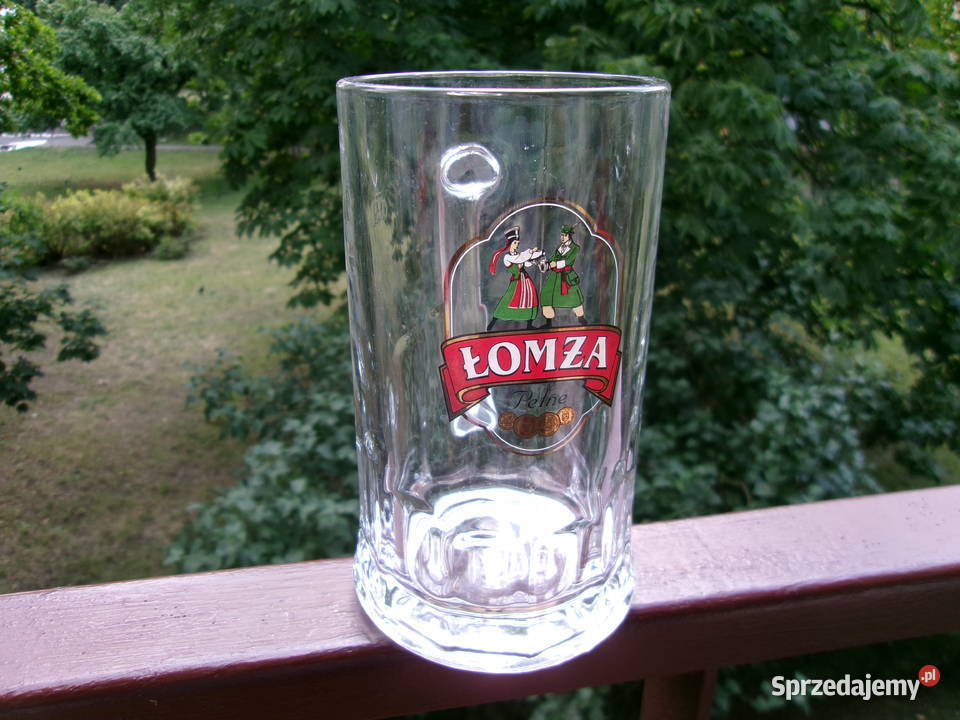 Kufel do piwa szklany 05 L Polski Łomża Pozostałe mazowieckie Legionowo