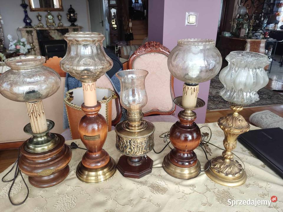 stara oryginalna lampa z kloszem lubuskie Gorzów Wielkopolski sprzedam