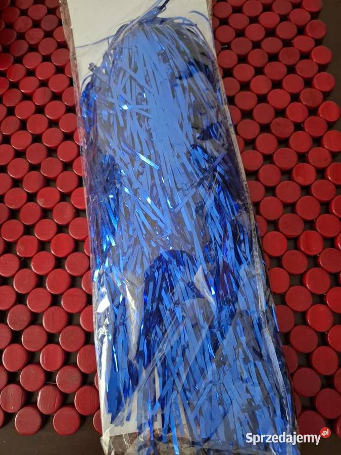 Niebieska peruka balowa łódzkie Łódź