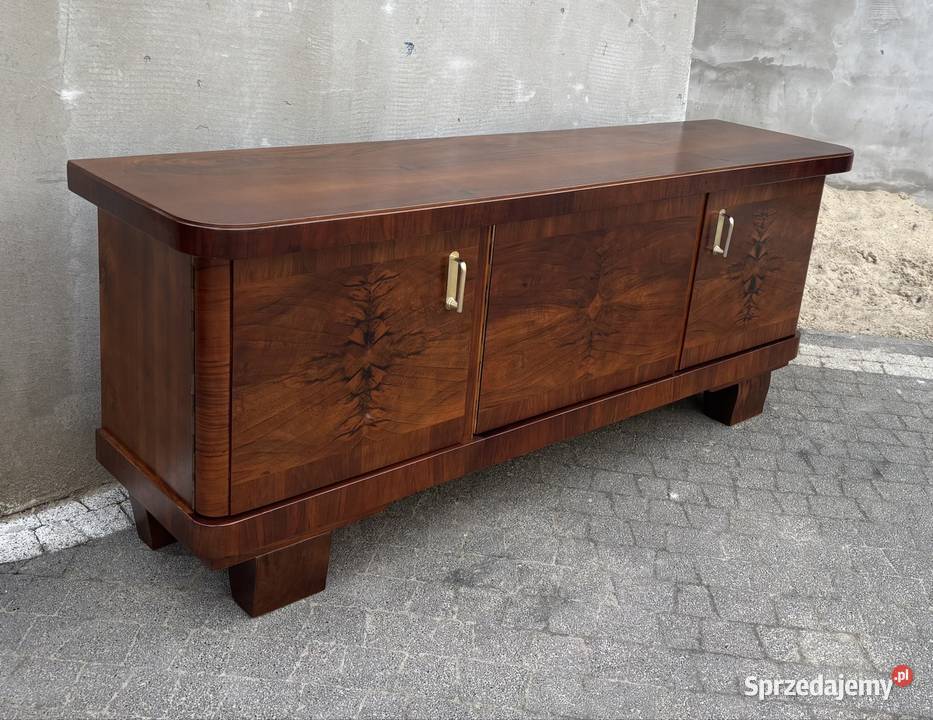 KomodaSzafka RTV Orzech 160 Art Deco Antyk Warszawa