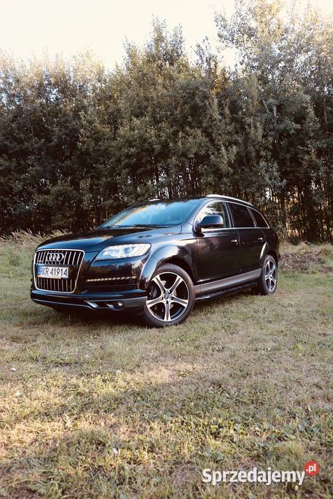 Audi Q7 30 tdi quattro piękna bogato wyposażona diesel Krosno