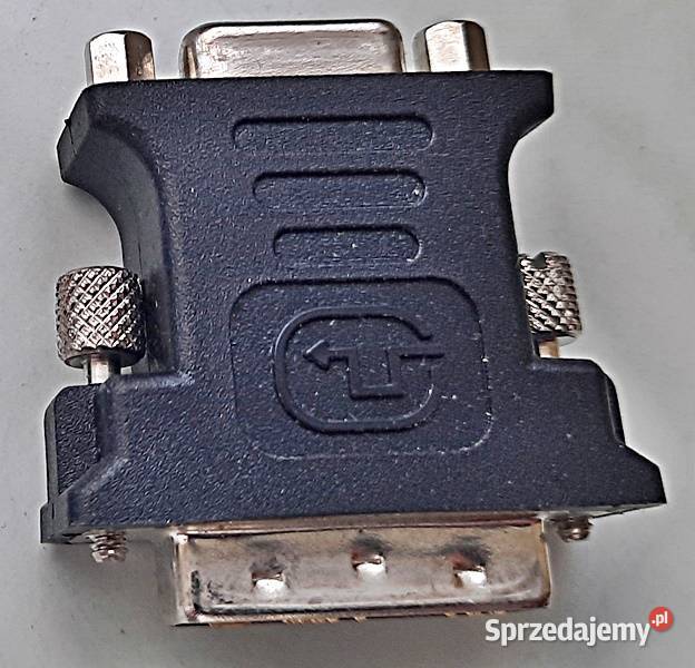 Adapter przejściówka konwerter DVIVGA męski wielkopolskie
