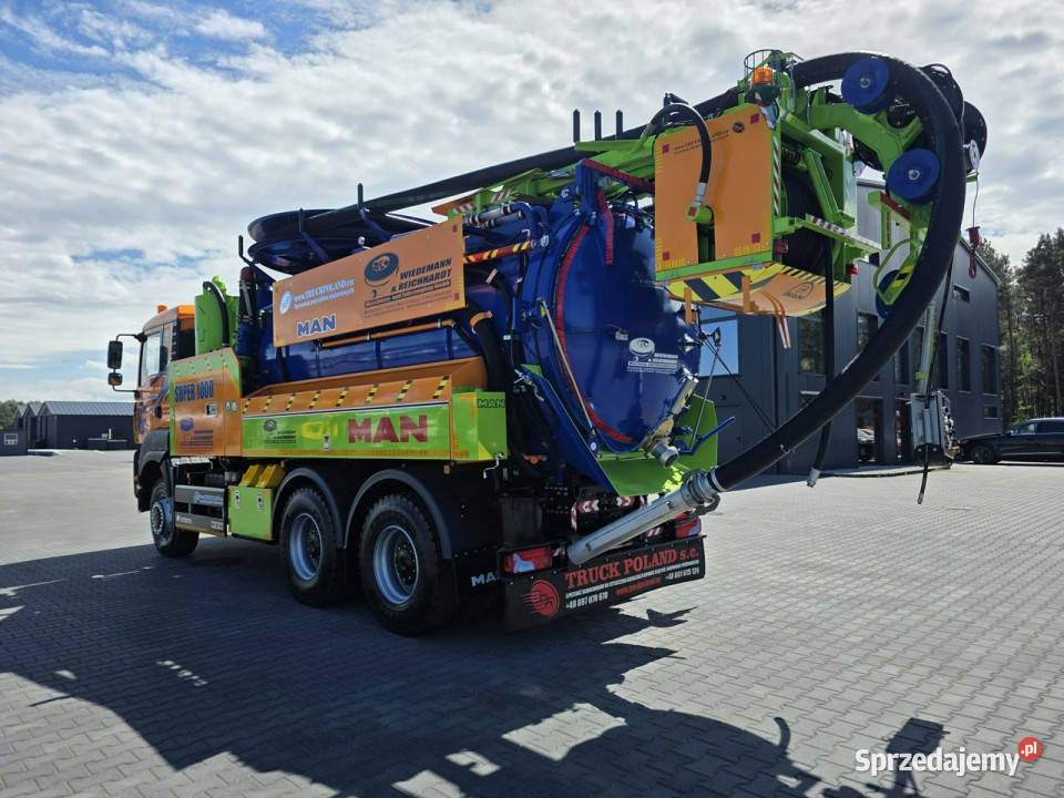 MAN Wiedemann SUPER 1000 6x6 WUKO RECYKLING do Daleszyce