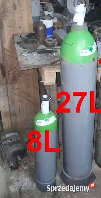 Butla 8L 27L 30L 40 Litrów mieszanka mix co2 mazowieckie Zwoleń