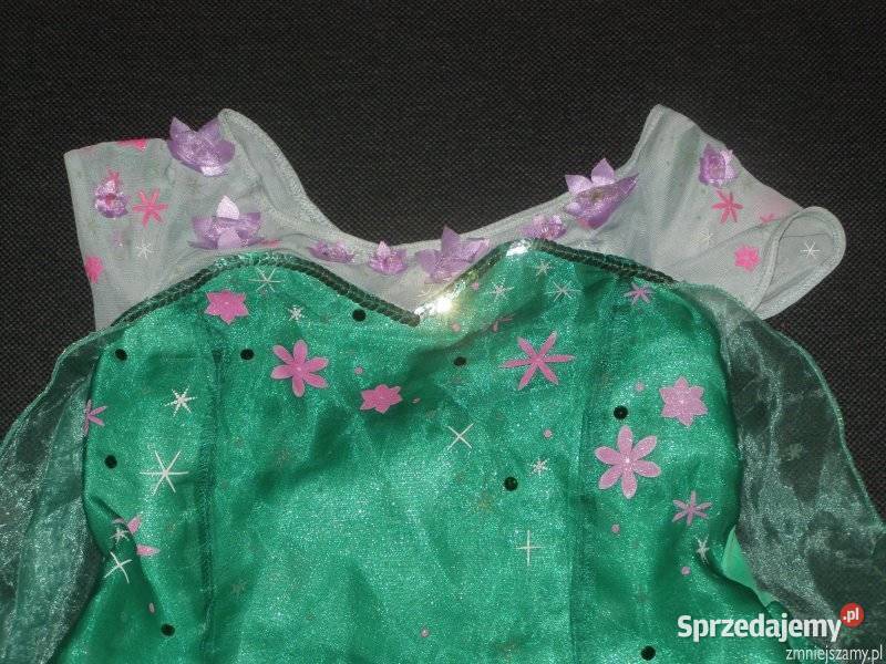 Strój kostium ELSA GORĄCZKA LODU KRAINA Frozen 5 lat+ Siedlce