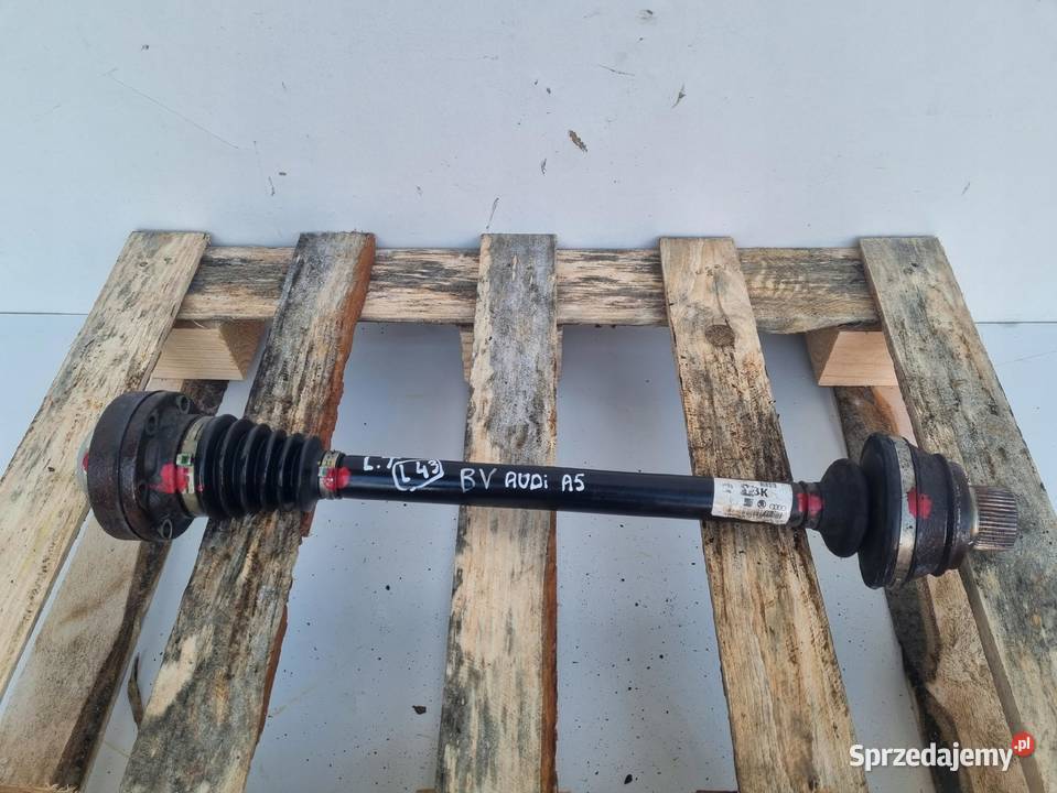 PÓŁOŚ Audi S5 A5 8T 42 V8 LEWA TYLNA półośka Chełm