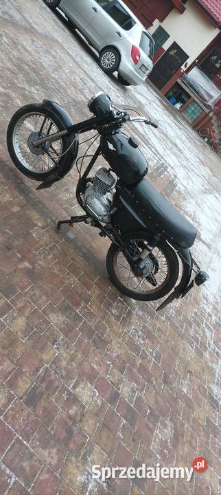 WSK 125 Garbuska w oryginale WSK Sarnaki