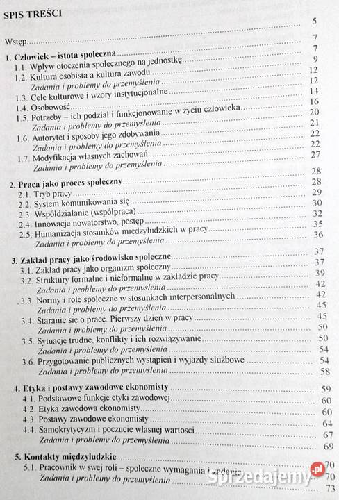 Kultura zawodu ekonomistów Piotr Sarna Rok wydania 1998 lubelskie