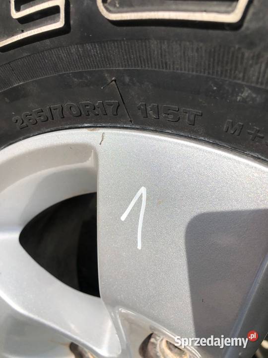 FELGA ALUMINIOWA DODGE RAM 17x7Jx254 1UB12TRMAB Mojusz sprzedam