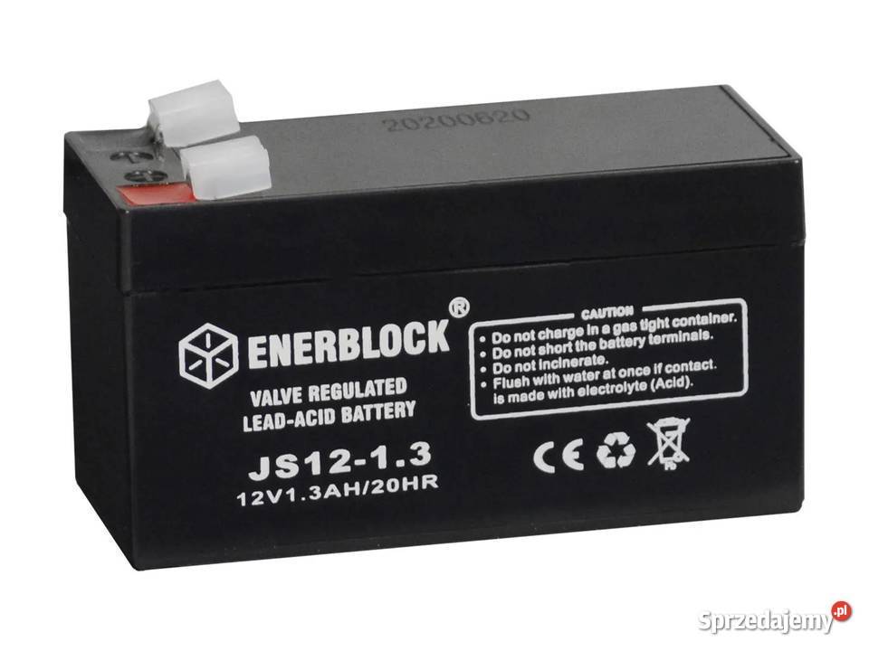 Akumulator ENERBLOCK AGM JS1213 12V 13Ah podlaskie Białystok