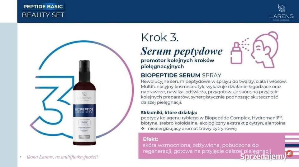 LARENS Zestaw kosmetyków do pielęgnacji Działdowo sprzedam