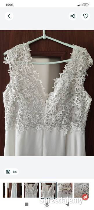Sukienka ślubna rozmiar 3XL Białystok sprzedam