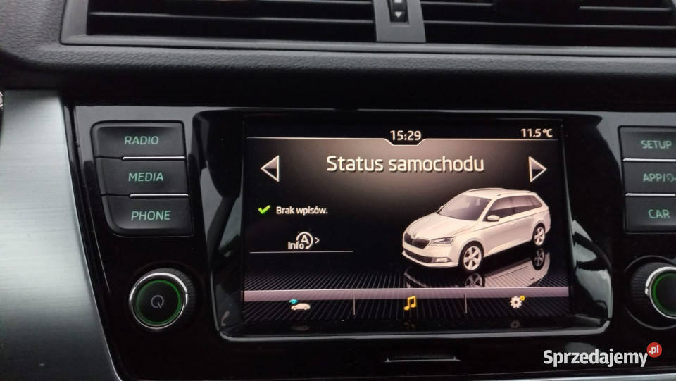 koda Fabia 10 MPILPG Fabryczne Landi Renzo Salon Gdańsk sprzedam