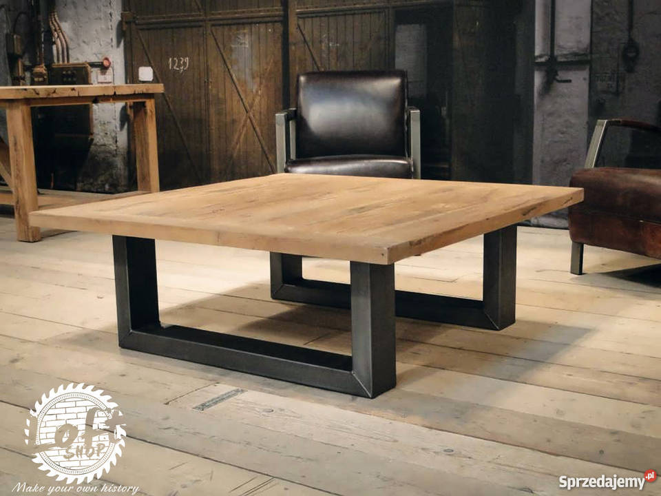 Loftowy stolik kawowy industrialny LOFT COFFEE 45cm sprzedam