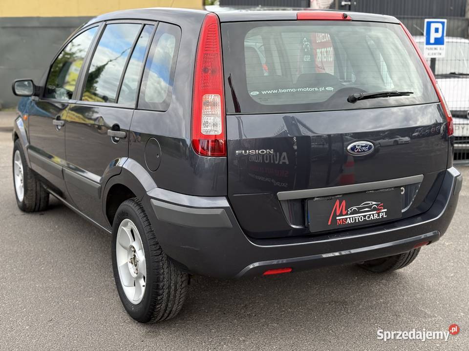 Ford Fusion 14 Benzyna 2007 Klima Alufelgi nieuszkodzony wielkopolskie Poznań