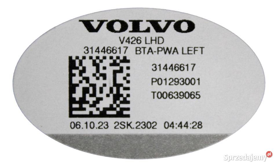 VOLVO XC60 II lewa tylna lampa klapy bagaznika dolnośląskie Bielany Wrocławskie