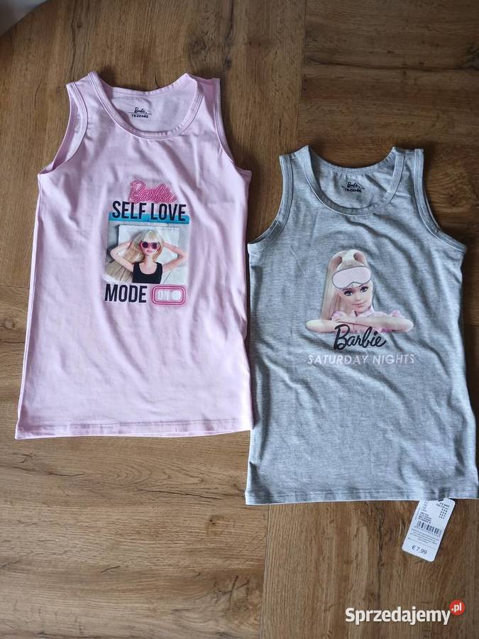 Koszulki podkoszulki 89 lat Nowe Tezenis Barbie