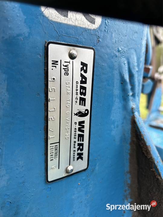 Rabe Werk Star 140 Vario 5 Skib 41 Dankowice Trzecie sprzedam
