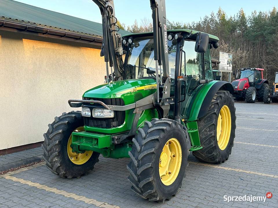 John Deere 5720 Tur MX 5090R Claas Axos 340 Laskowiec