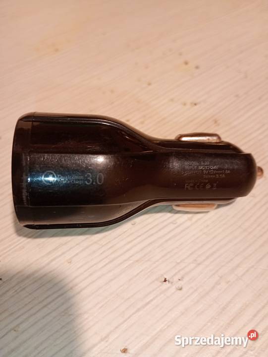 ładowarka samochodowa 12V24V 2x30 USB 31A nowa osobowe Szczecin