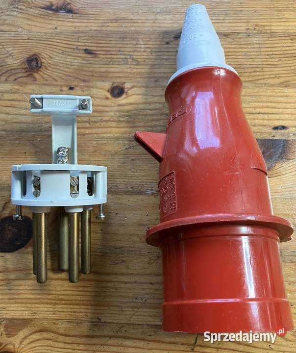 Wtyk złącze Wtyczka 32 220380 V IP44 5 bolców Warszawa