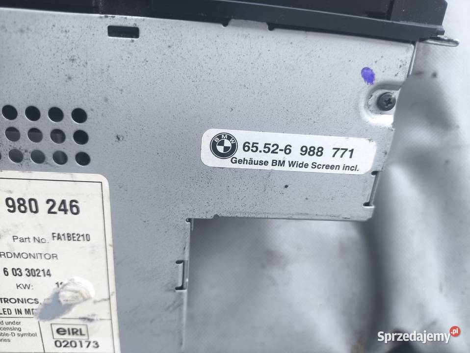 BMW E39 X5 E53 RADIO NAWIGACJA WYŚWIETLACZ Radom