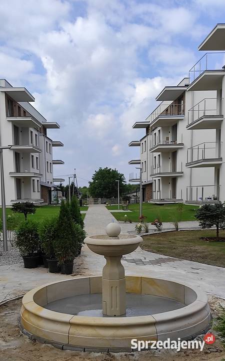 Stylowa fontanna z kamienia naturalny piaskowiec Architektura ogrodowa dolnośląskie