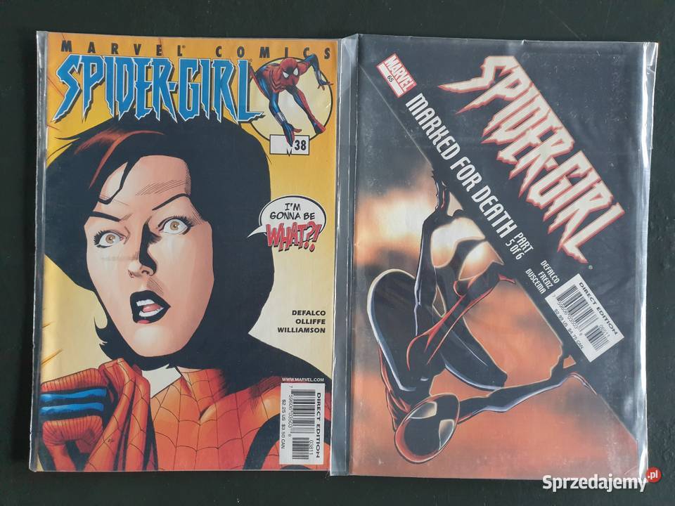 SpiderGirl SpiderWoman 10 oryginalnych komiksów Gdynia