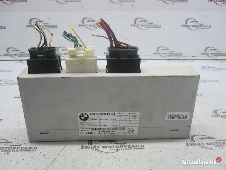 BMW F31 18 D 12r moduł sterownik klapy tył