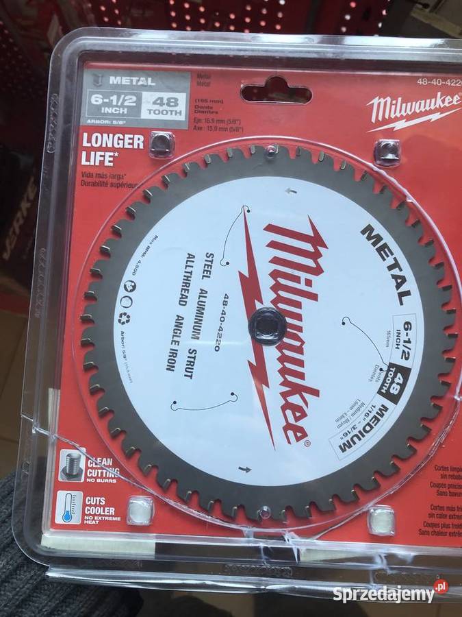 Piła tarczowa do cięcia metalu Milwaukee