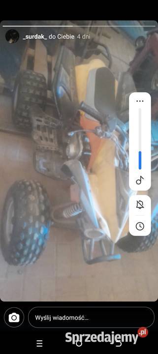 Sprzedam quada 110 bombarder w 3000 do nieuszkodzony Natalin