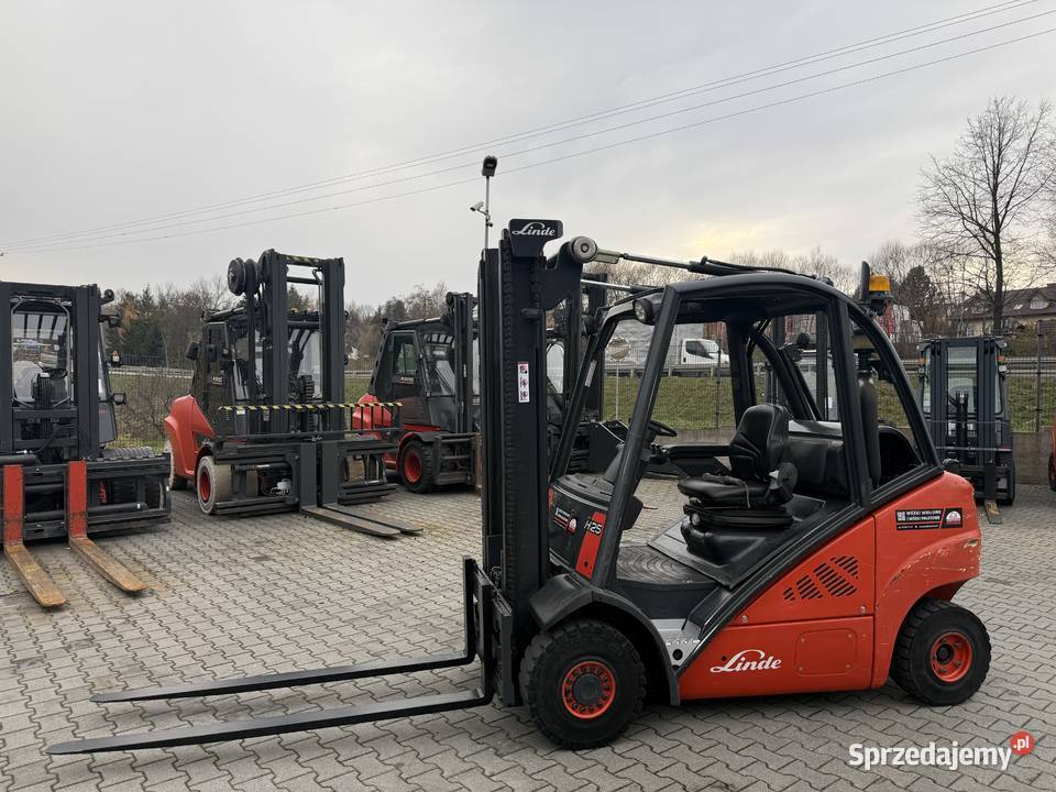 Wózek widłowy Linde H25T01 BD4561 przesuw boczny